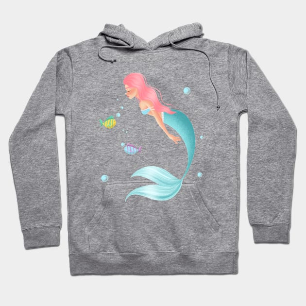 Mermaid Hoodie by Snowdrop Arts